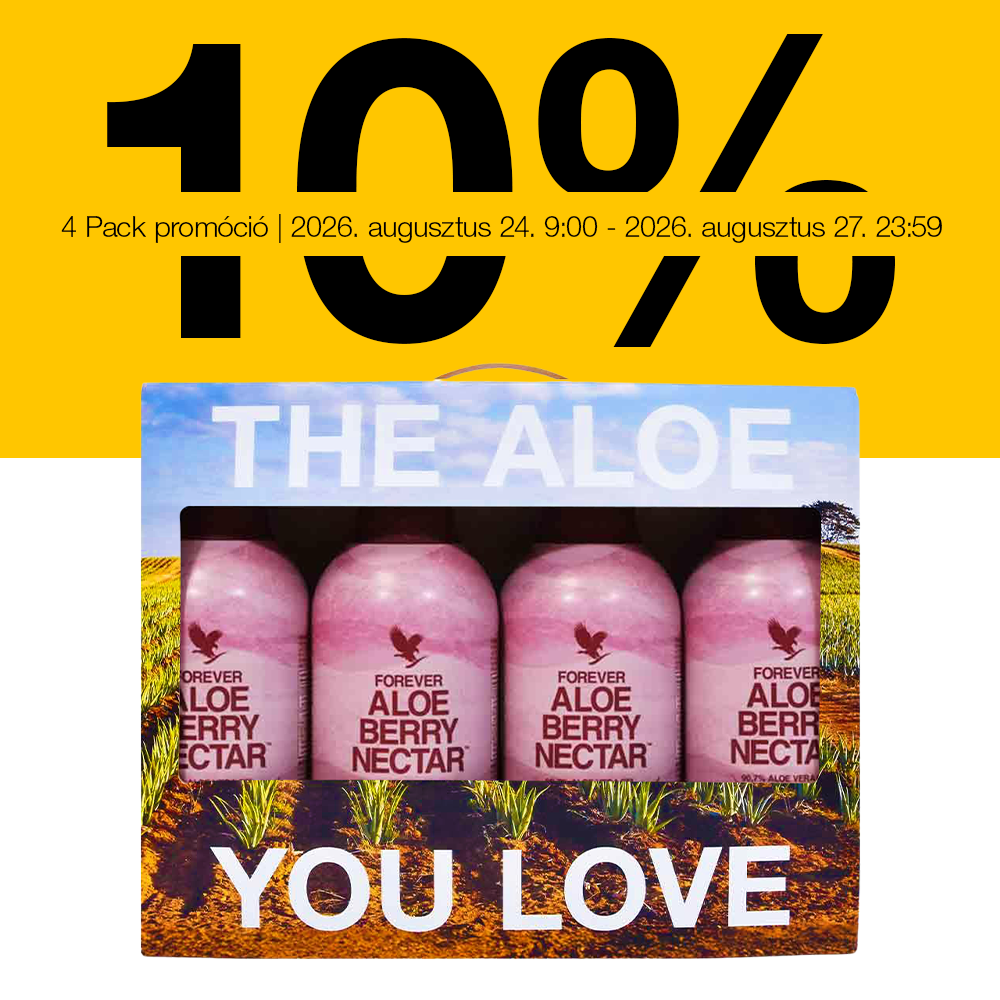 4 Pack Aloe Berry Nectar -10% Promo